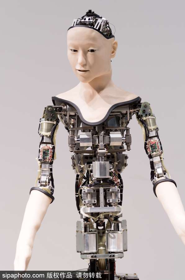 簡直要逆天 日本仿生機器人展逼真到嚇人