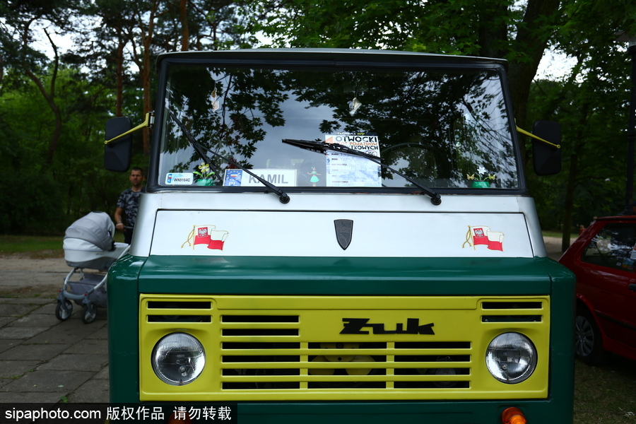 波蘭舉行復(fù)古車展 細數(shù)經(jīng)典老爺車停留的歲月