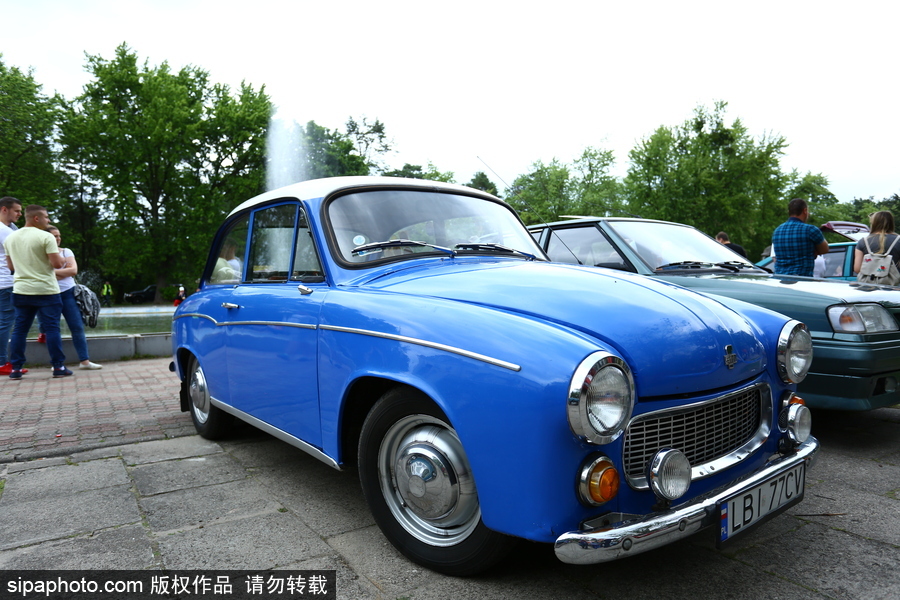 波蘭舉行復古車展 細數(shù)經典老爺車停留的歲月