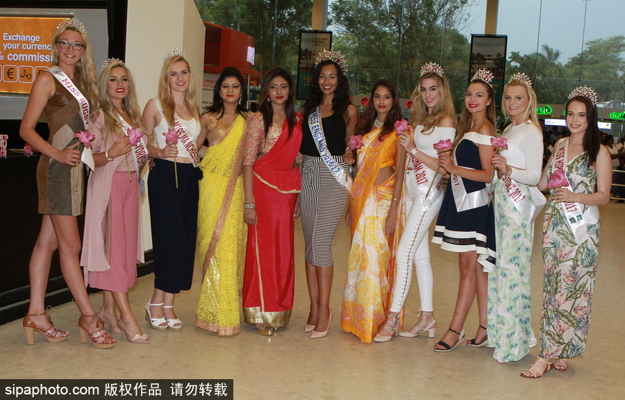 誰更美？2017英國小姐與斯里蘭卡小姐同臺競艷