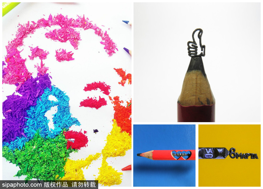 盤點(diǎn)筆尖上的藝術(shù)！創(chuàng)意無人能敵