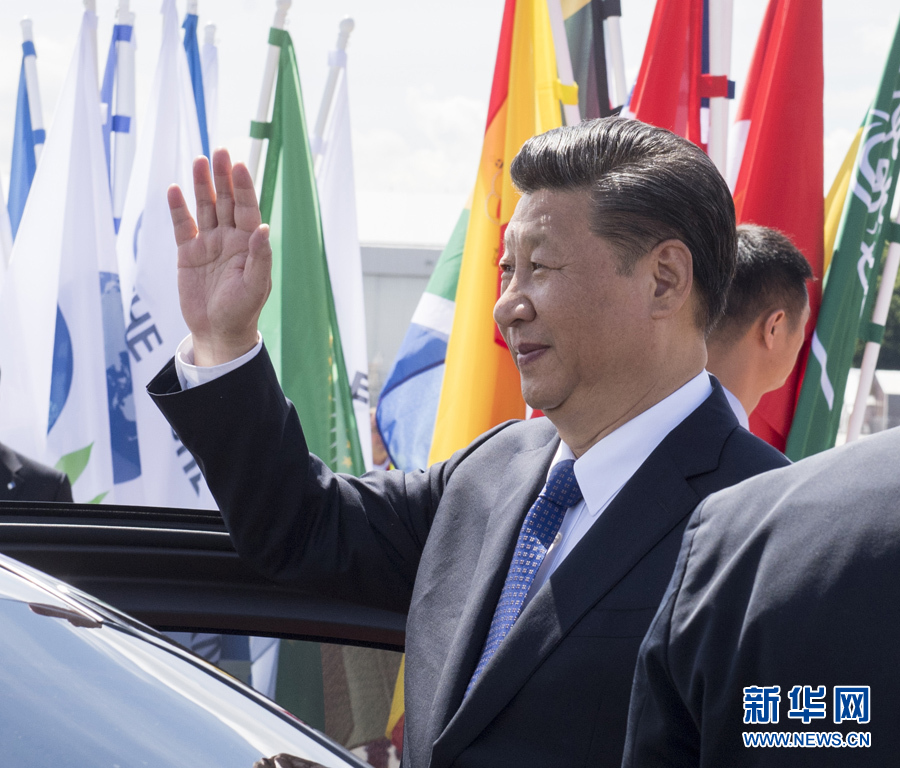 習(xí)近平抵達(dá)德國漢堡出席二十國集團(tuán)領(lǐng)導(dǎo)人第十二次峰會(huì)