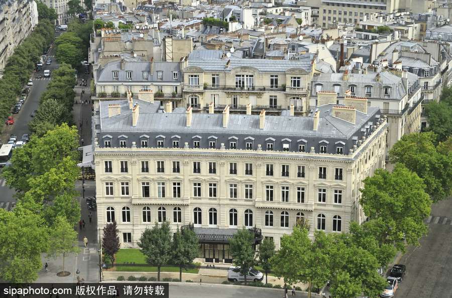 你眼中的巴黎！巴黎上空俯瞰城市圖景