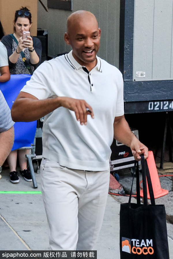 差點沒認出來！好萊塢男星威爾·史密斯光頭造型出街