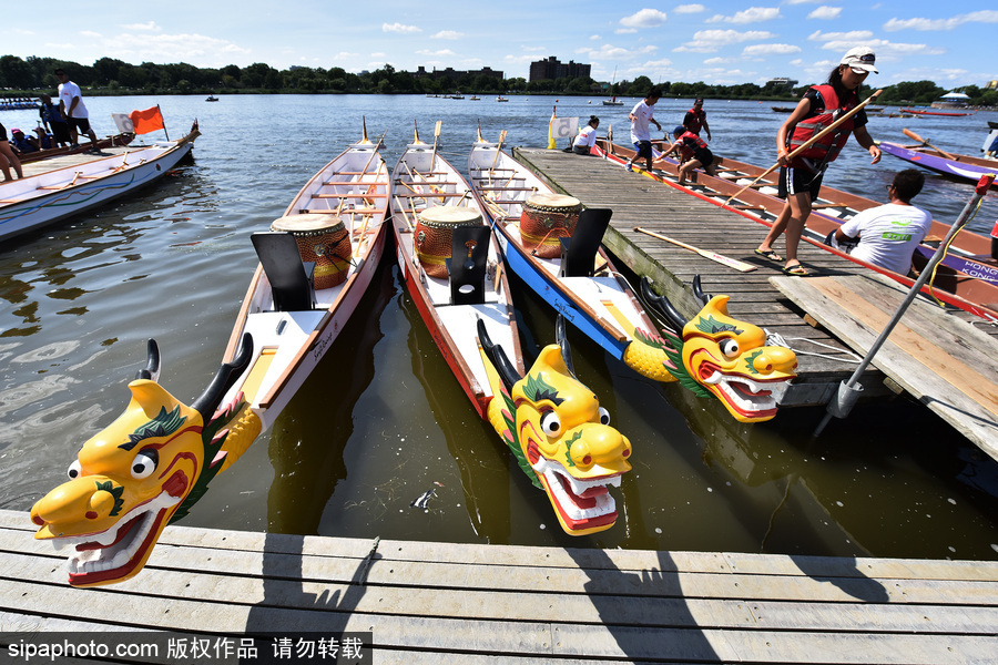 第27屆紐約香港龍舟節開幕 200支隊伍奮力角逐