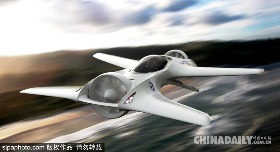 坐汽車也能上天了！飛行汽車問世炫酷十足