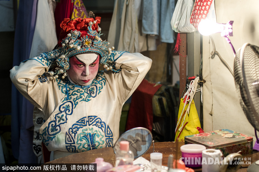 馬來西亞上演中國傳統戲劇表演 充滿濃郁中國風情