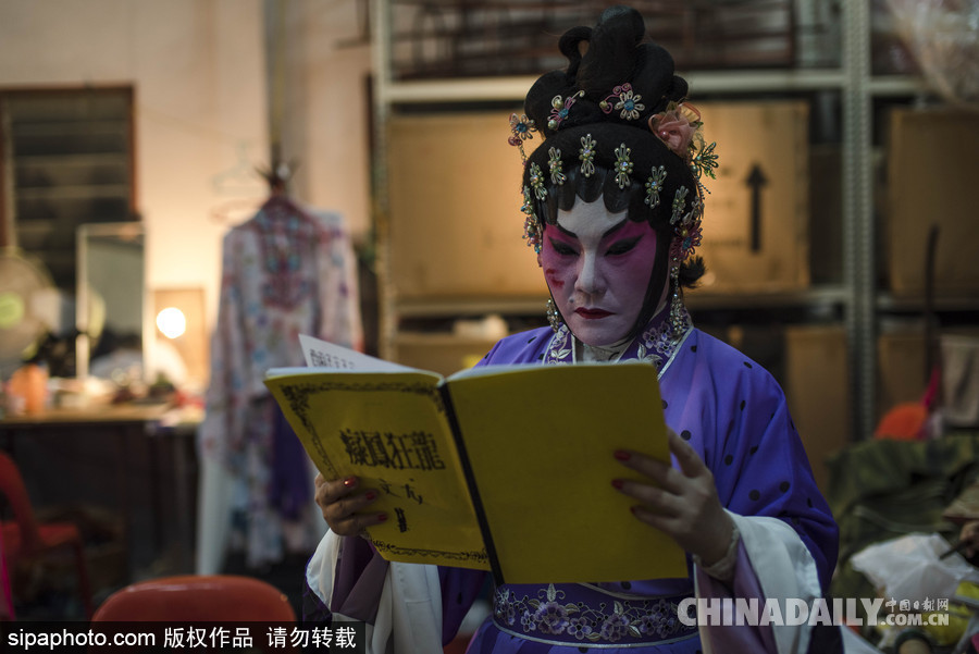 馬來西亞上演中國傳統戲劇表演 充滿濃郁中國風情