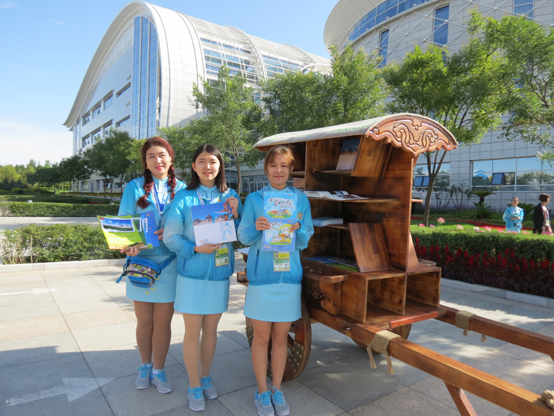 《聯合國防治荒漠化公約》第十三次締約方大會開幕在即 記者提前探營主會場