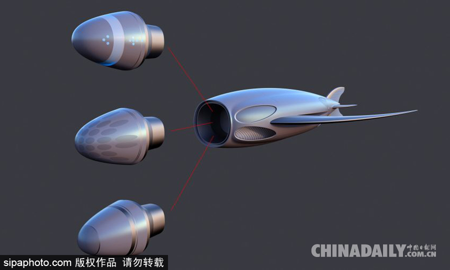 英國科學(xué)家腦洞大開 3D打印潛艇外形似鰻魚