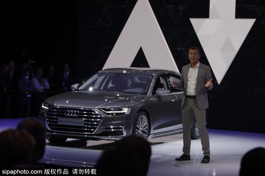 2017法蘭克福車展： 奧迪無人駕駛概念車發布