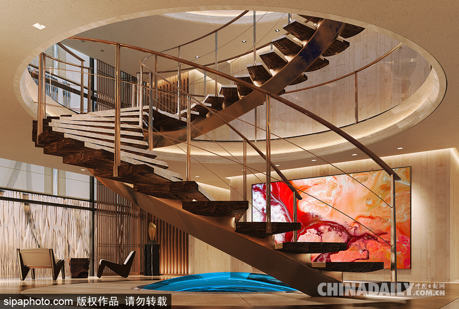 奢華到?jīng)]朋友！荷蘭公司設(shè)計(jì)超豪華游艇