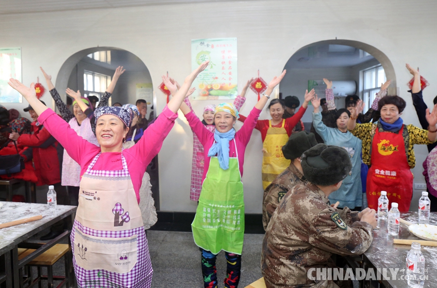 雪域邊關(guān)“新春餃子”進(jìn)軍營 -27℃“天然冰柜”分分鐘速凍