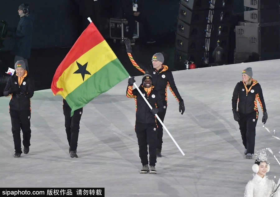 冰雪運動魅力無限！盤點平昌冬奧會開幕式上那些“特殊”參賽國