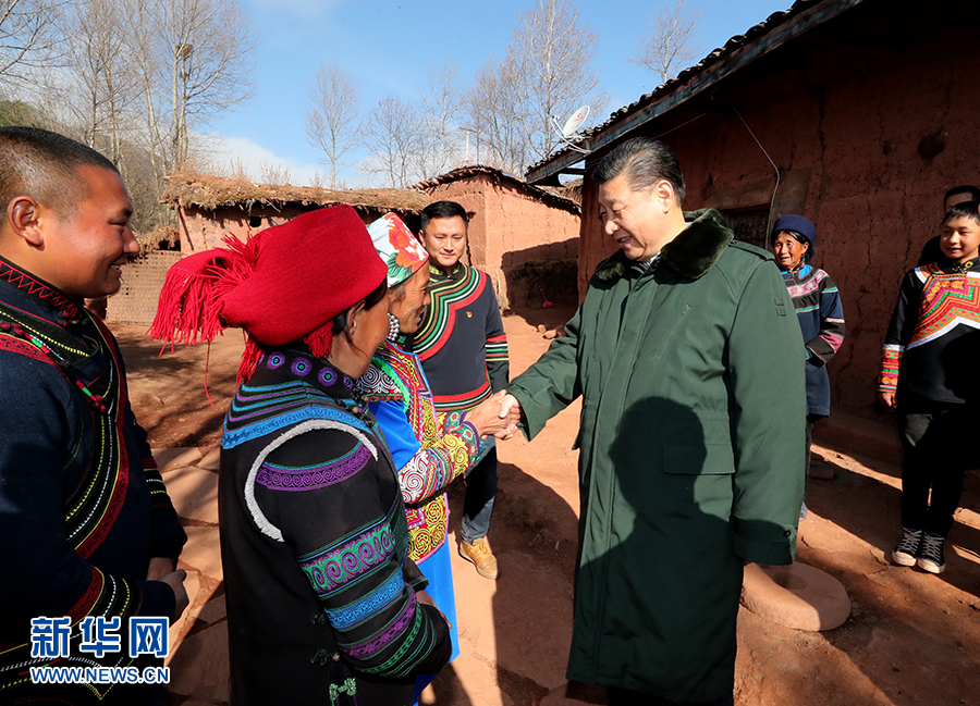 習(xí)近平總書記深入大涼山腹地考察脫貧攻堅