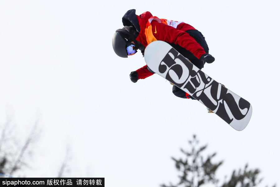 2018平昌冬奧會單板滑雪：女子U型場地技巧資格賽 中國選手劉佳宇出戰