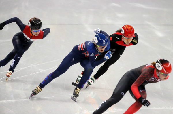短道速滑——女子500米半決賽：曲春雨犯規無緣決賽