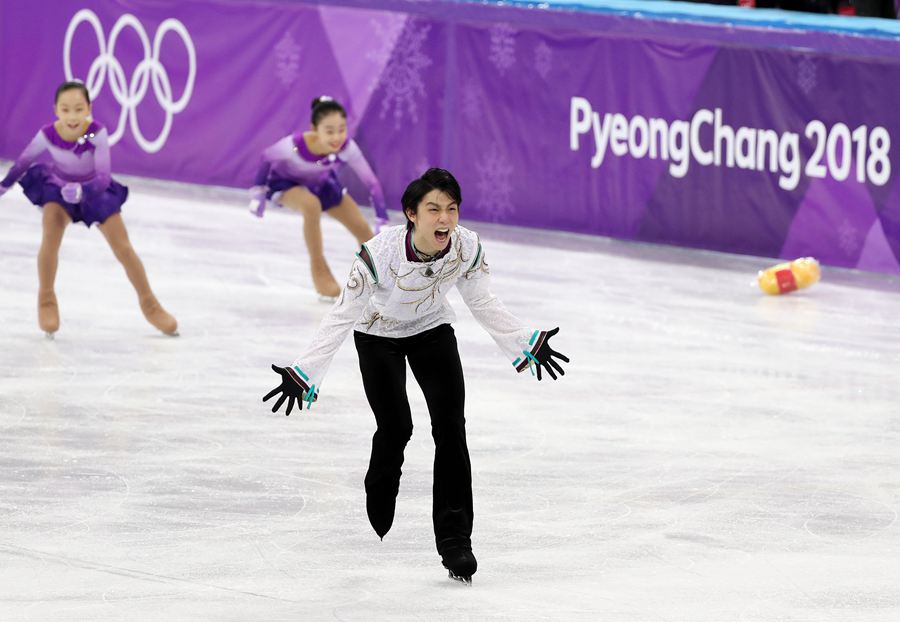 花滑男單自由滑金博洋獲第四名 日選手羽生結(jié)弦?jiàn)Z冠