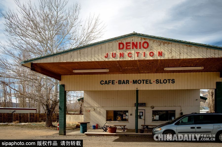 感受美國內(nèi)華達(dá)州冬季風(fēng)光 人煙稀少一望無垠