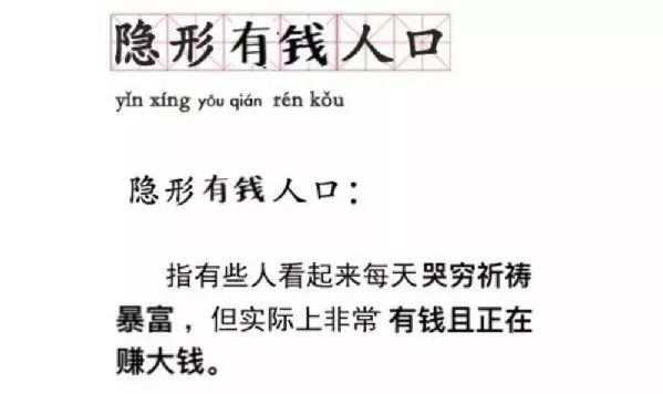 “隱形貧困人口”走紅網(wǎng)絡(luò)，你中槍了嗎？