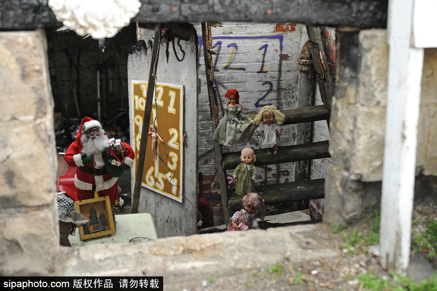 一座“破產”的城市 鏡頭記錄美國底特律廢棄建筑