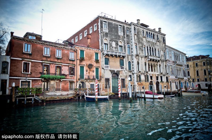 街道就是水道 意大利威尼斯小城風(fēng)貌