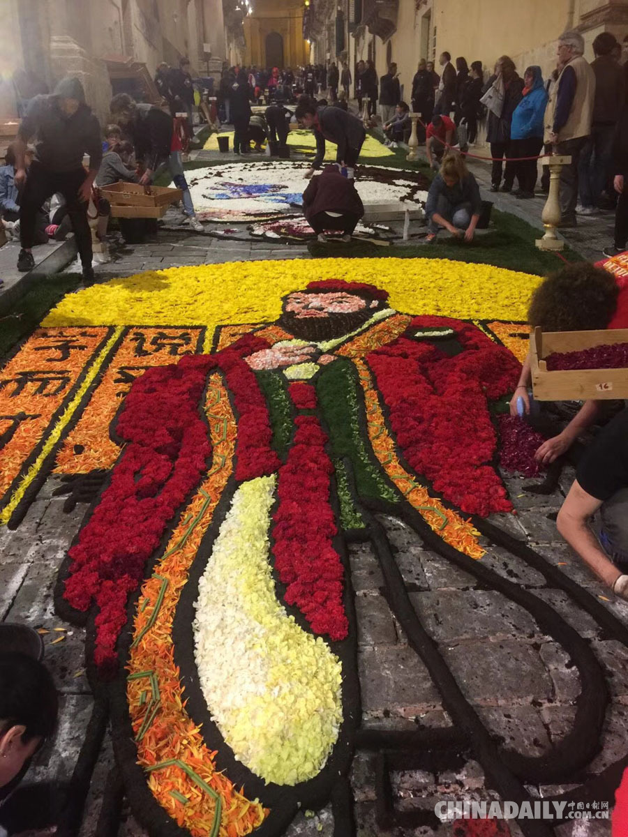 美爆！大外學子作品驚艷意大利鮮花節