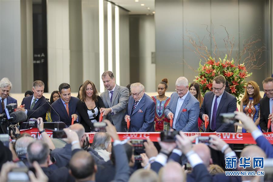 紐約世貿中心三號樓正式啟用