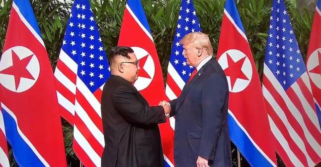 金正恩談與特朗普會(huì)晤:朝美克服諸多障礙 終于迎來(lái)了今天