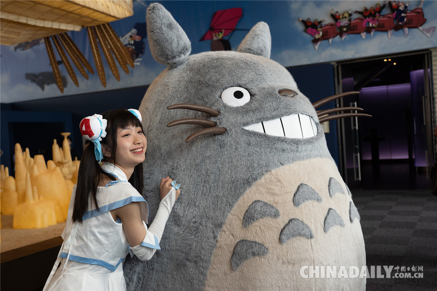 龍貓、巨型飛艇亮相 吉卜力官方藝術大展首登中國