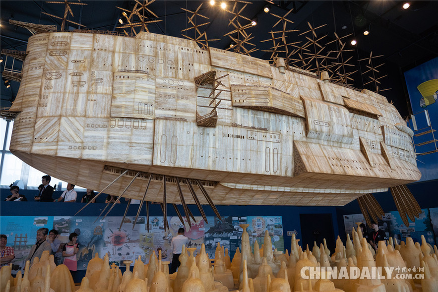 龍貓、巨型飛艇亮相 吉卜力官方藝術大展首登中國