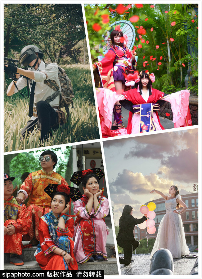 青春不過幾次畢業(yè)照 盤點(diǎn)畢業(yè)季“大型cos現(xiàn)場(chǎng)”