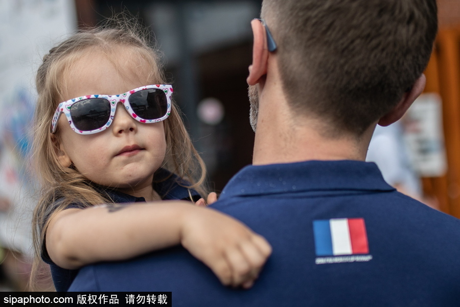 俄羅斯莫斯科“法國日”活動 處處洋溢法蘭西元素