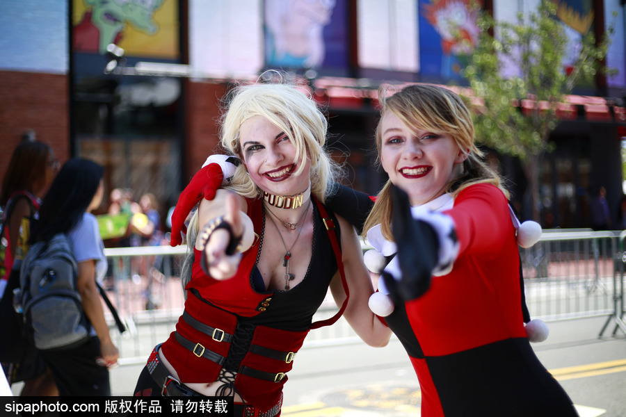 美國圣地亞哥國際動漫展 各路“英雄”匯聚熱鬧非凡