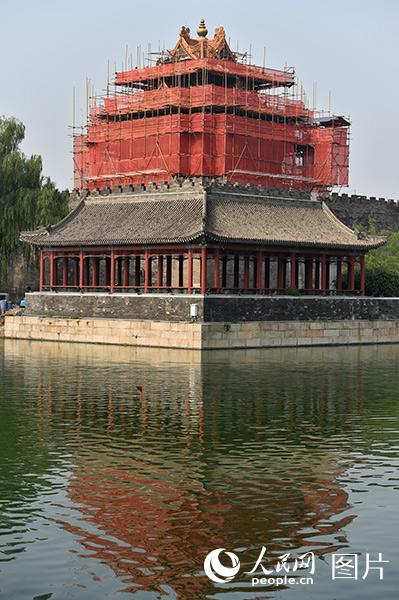 故宮啟動角樓維護保養工程