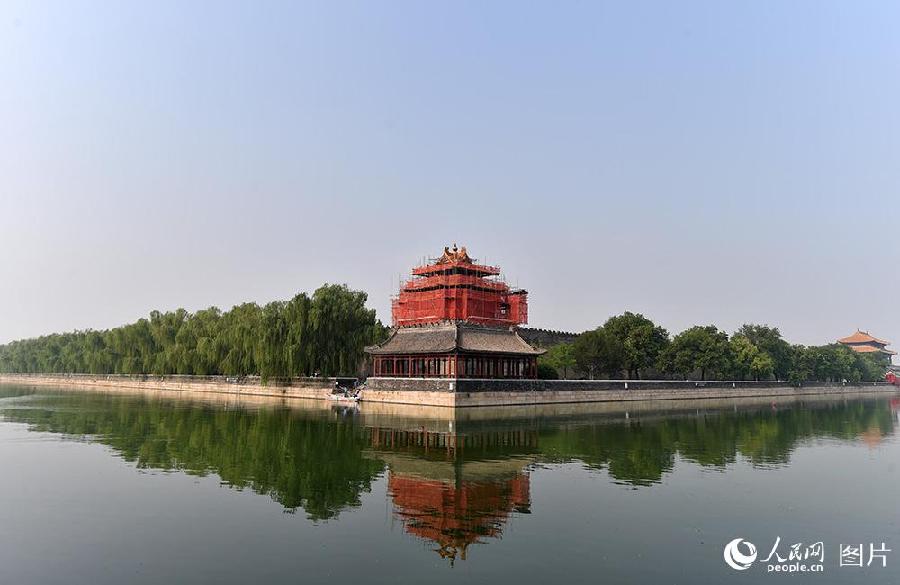 故宮啟動角樓維護保養工程