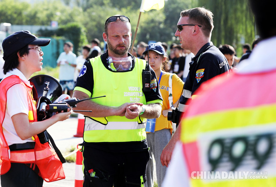 中捷兩國聯合進行迎冬奧衛生應急演練