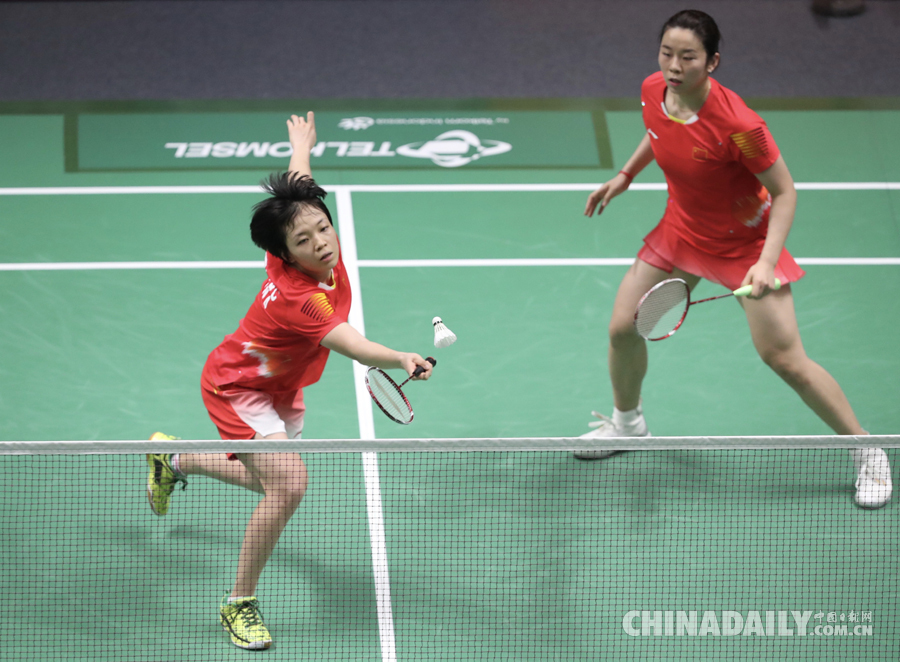 亞運(yùn)會(huì)羽毛球女團(tuán)：中國隊(duì)晉級(jí)決賽