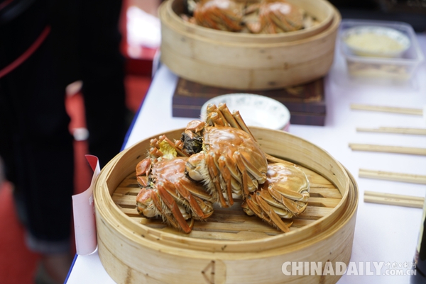 2018中國蘇州陽澄湖大閘蟹開捕節在“蟹都”巴城開幕