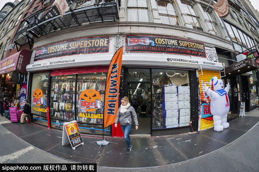 美國紐約：萬圣節(jié)將至 預(yù)計節(jié)日花費(fèi)將達(dá)到90億美元