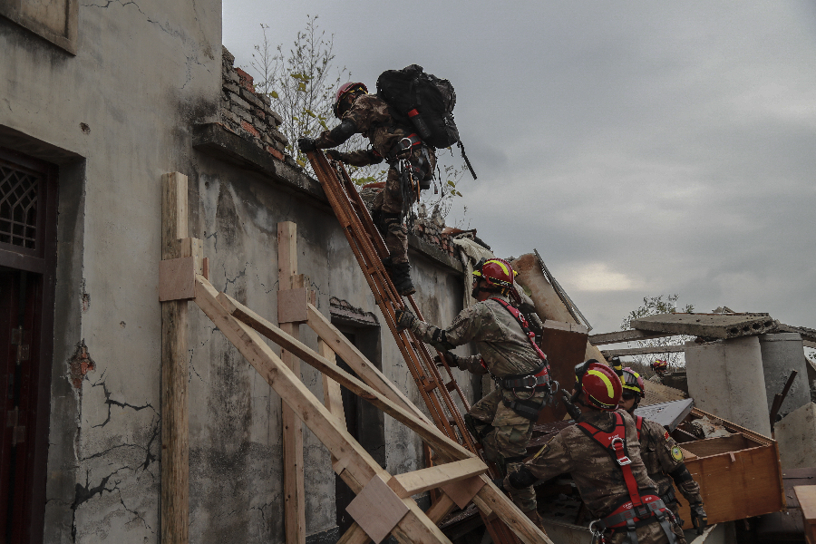 2018中美兩軍人道主義救援減災聯合演練閉幕