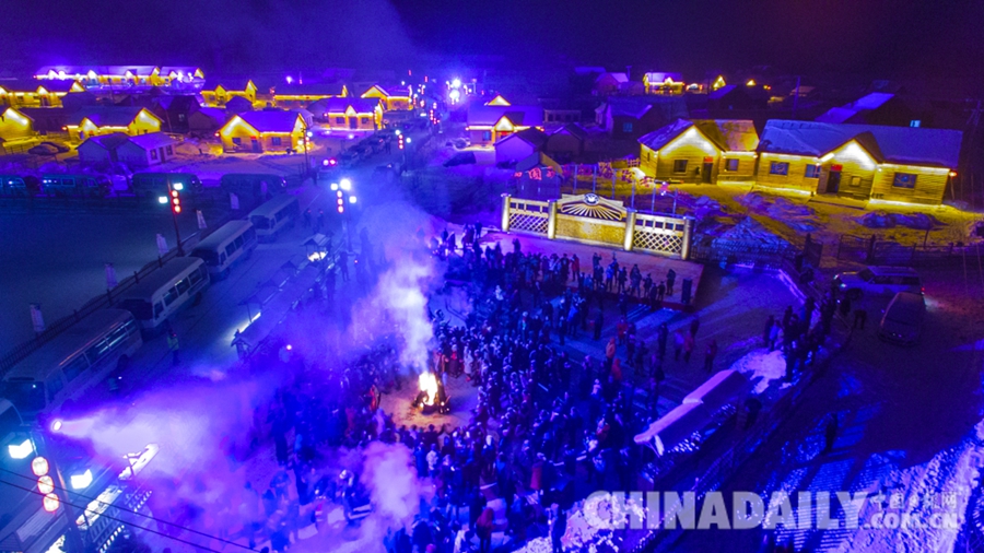 【改革開放40年】基層行：冬季來新疆滑雪！新疆可可托海實現(xiàn)工礦區(qū)到旅游區(qū)轉型