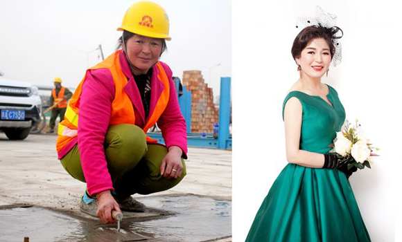 驚艷了時光！當女工們脫下工裝走進照相館