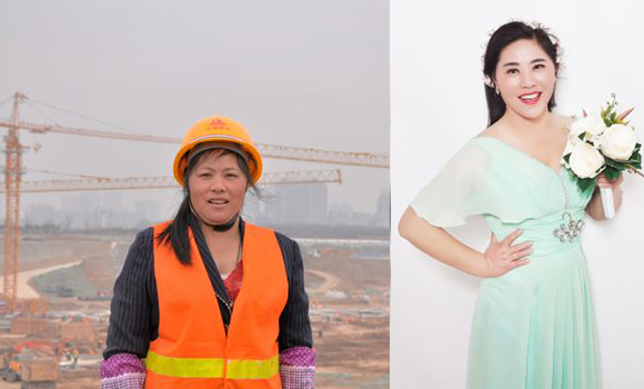 驚艷了時光！當女工們脫下工裝走進照相館[組圖]