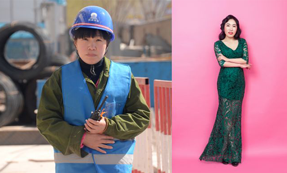 驚艷了時光！當女工們脫下工裝走進照相館[組圖]