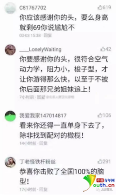 男子擊敗全國腦型 網(wǎng)友：論自信我就服你【圖】